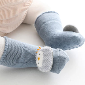Baby Socks Cotton Leggings Non Slip Socks Kids Stocking on The
