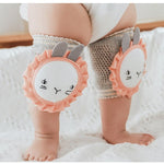 New Kids Cute cartoon Crawling Elbow Toddlers Baby Knee Pads Protector Safety Mesh Kneepad Leg Warmer Children cushion Legging