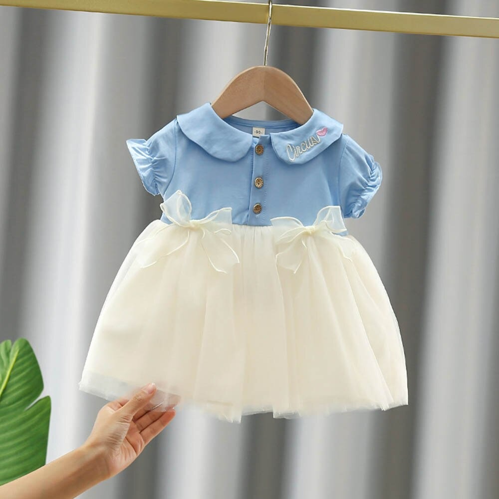 1C New Summer Baby Girls Dresses Casual Cute Denim Skirt Princess Tutu –  tinyfoot.in