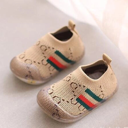 1B Baby First Walkers Shoes Boys Girls Casual Mesh Sneakers Soft Bottom Comfortable Non-slip Shoes
