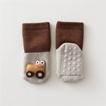 1J Soft Cotton Baby Girls Socks Newborn Cartoon Baby Socks Infant Baby Boy Socks Anti Slip Floor Sock