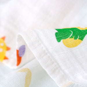 Organic Cotton Baby Muslin Swaddle (Multicolour, 120 x 120 cm) - Pack of 3
