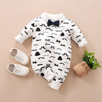 1B Printed Baby Romper 0-18 Months, Lovely Infant Jumpsuit, Birthday Gift, Newborn Boy Clothes