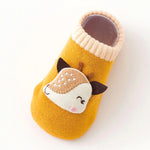 1J Baby Winter Anti Slip Short Socks Newborn Infant Boy Girl Cotton Thick Warm Floor Sock Toddler Children Kids Winter Accessories
