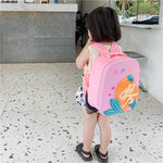 Cartoon children's backpack kindergarten EVA school bag for zoo