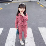 1C Boutique Girls/Boys clothing Sets girls long sleeve top +pant outfit Children Clothes